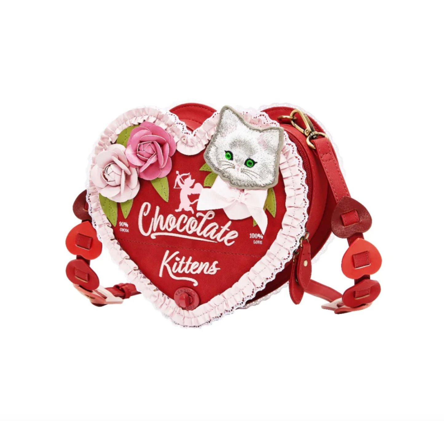 The Chocolate Box Heart Chocolate Box Bag