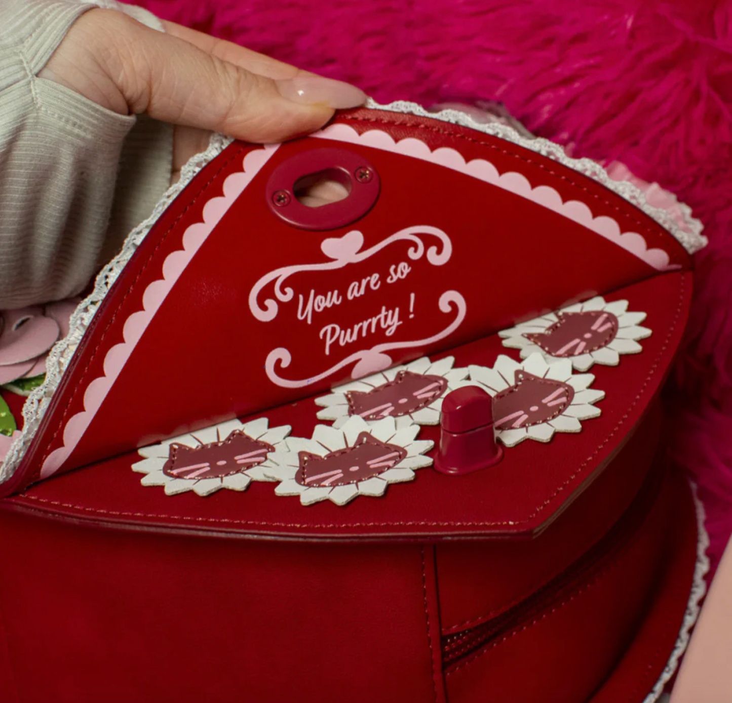 The Chocolate Box Heart Chocolate Box Bag