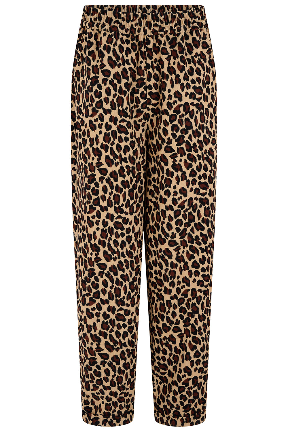 Vonnie Cord Trousers - Leopard Cord