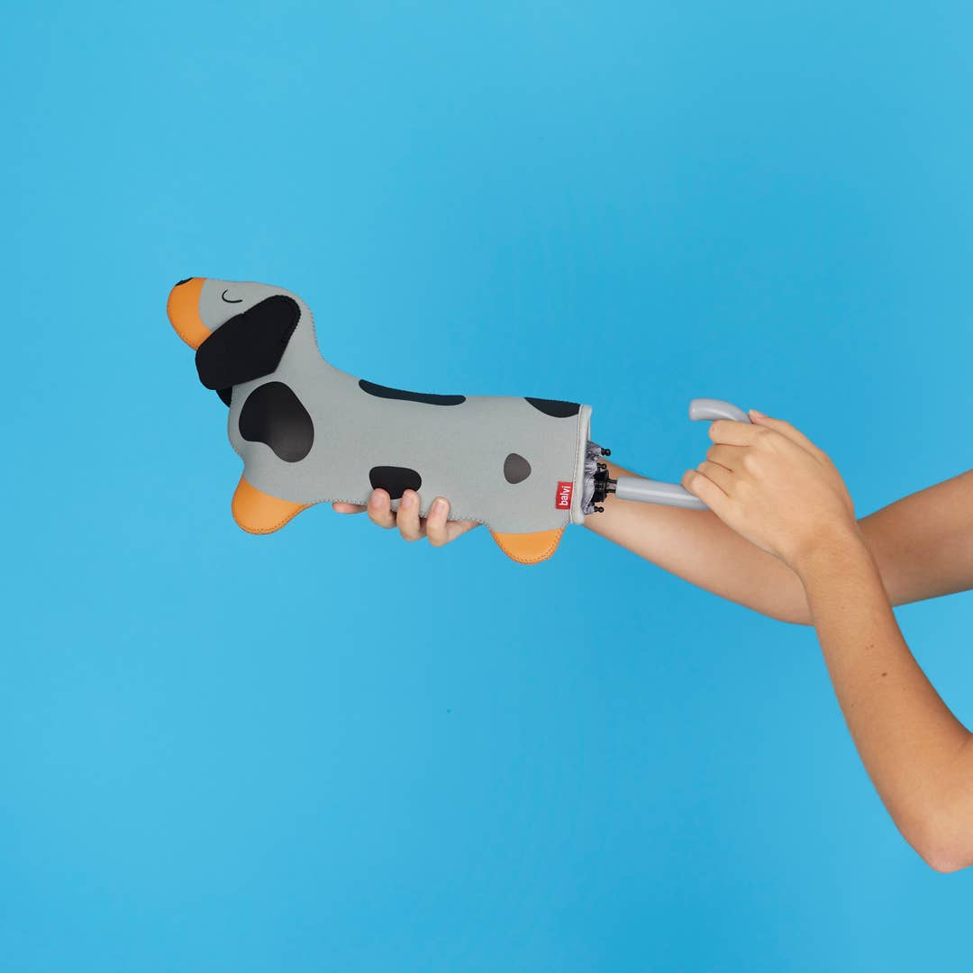 Grey Dachshund Umbrella