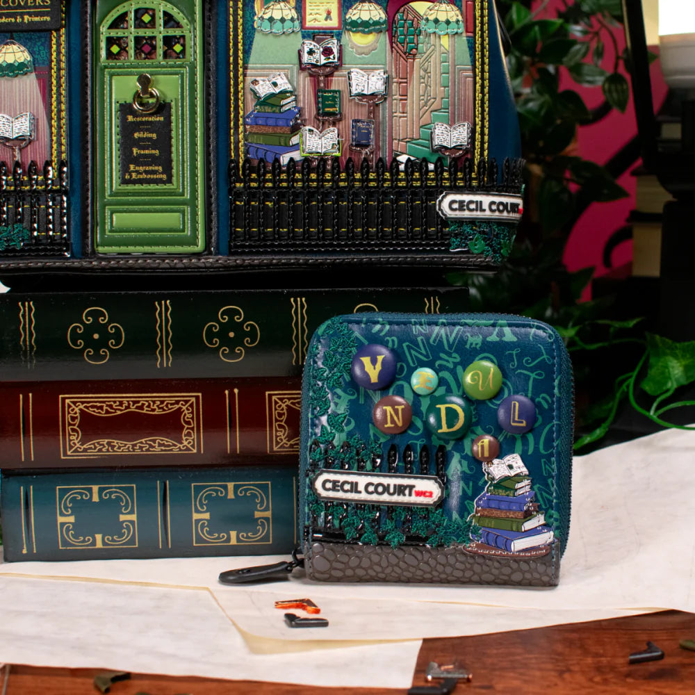 Between the Covers Bookbinders - Square Wallet