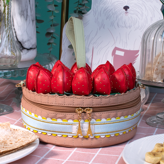 La Petite Creperie Strawberry Tarte Bag