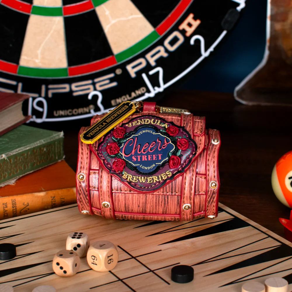 Cheers Street Rack it Up - Barrel Coin Purse