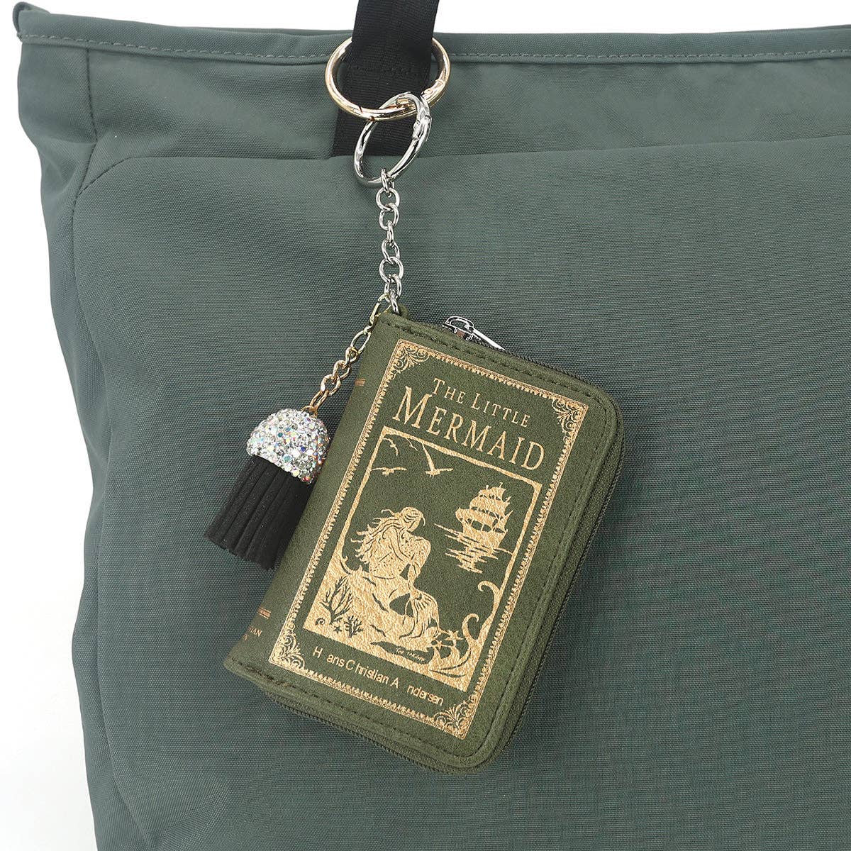 The Little Mermaid Book Bag Charm/Coin Purse