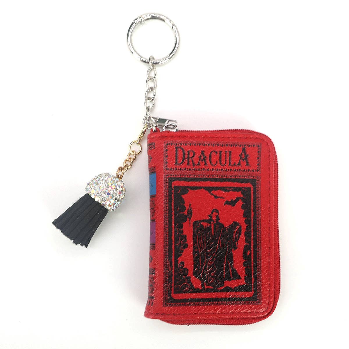 Dracula Book Bag Charm/Coin Purse