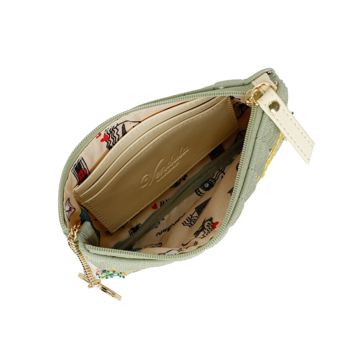 La Petite Creperie Zipper Coin Purse