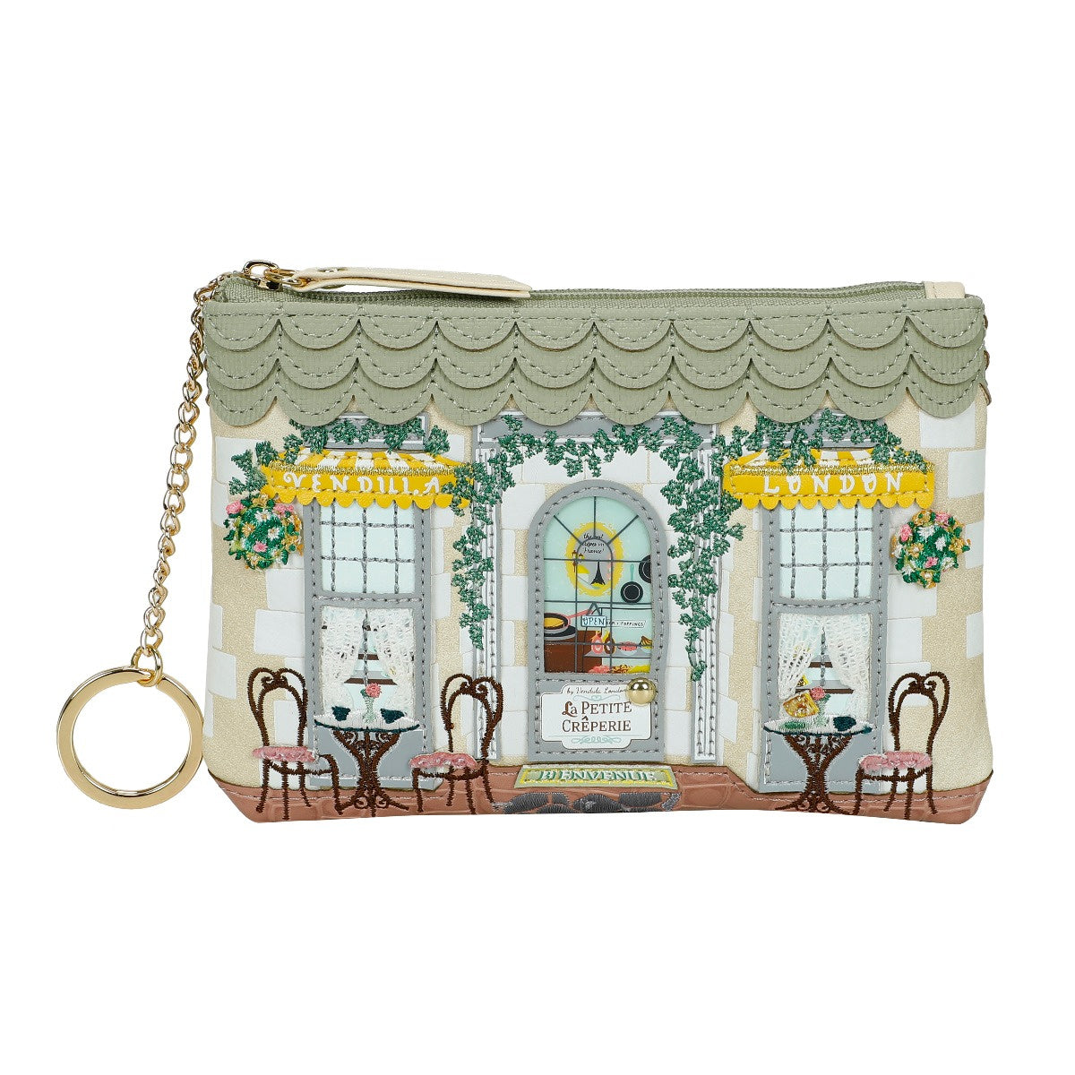 La Petite Creperie Zipper Coin Purse