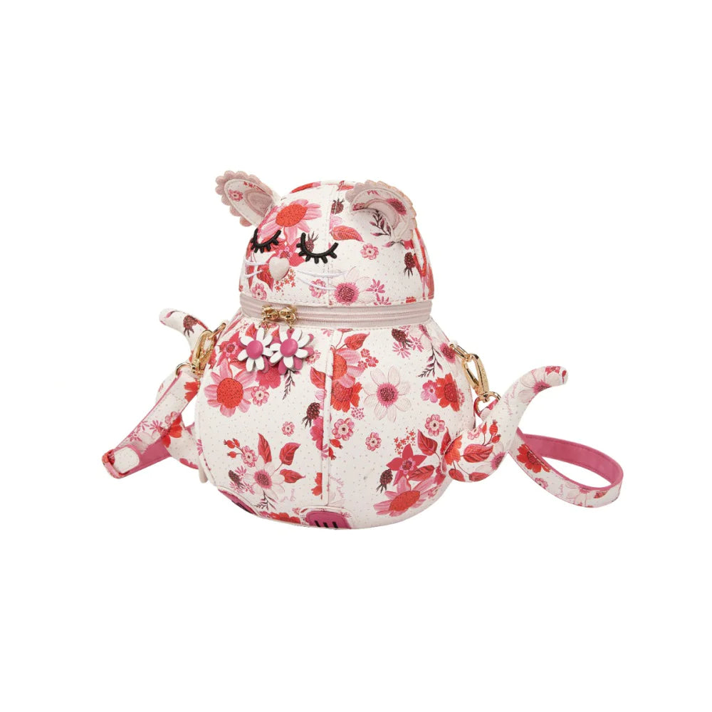Perfectly Pink Afternoon Tea Bus - Kitty Teapot