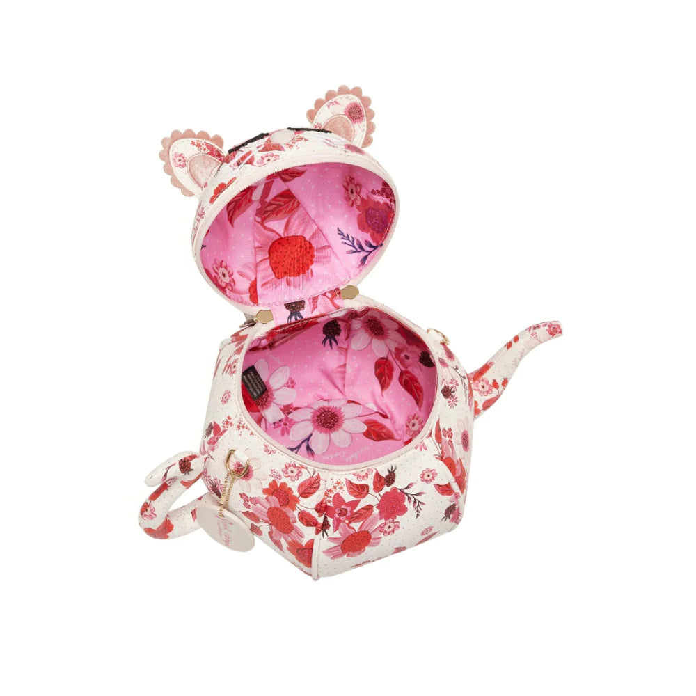 Perfectly Pink Afternoon Tea Bus - Kitty Teapot