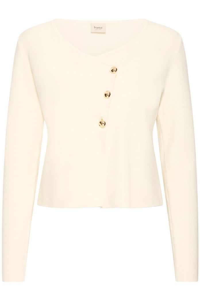Frnovella Cardigan 2 - Whisper White
