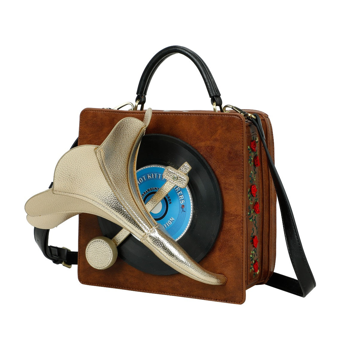 Vendula Vintage Rose Gramophone Case Bag