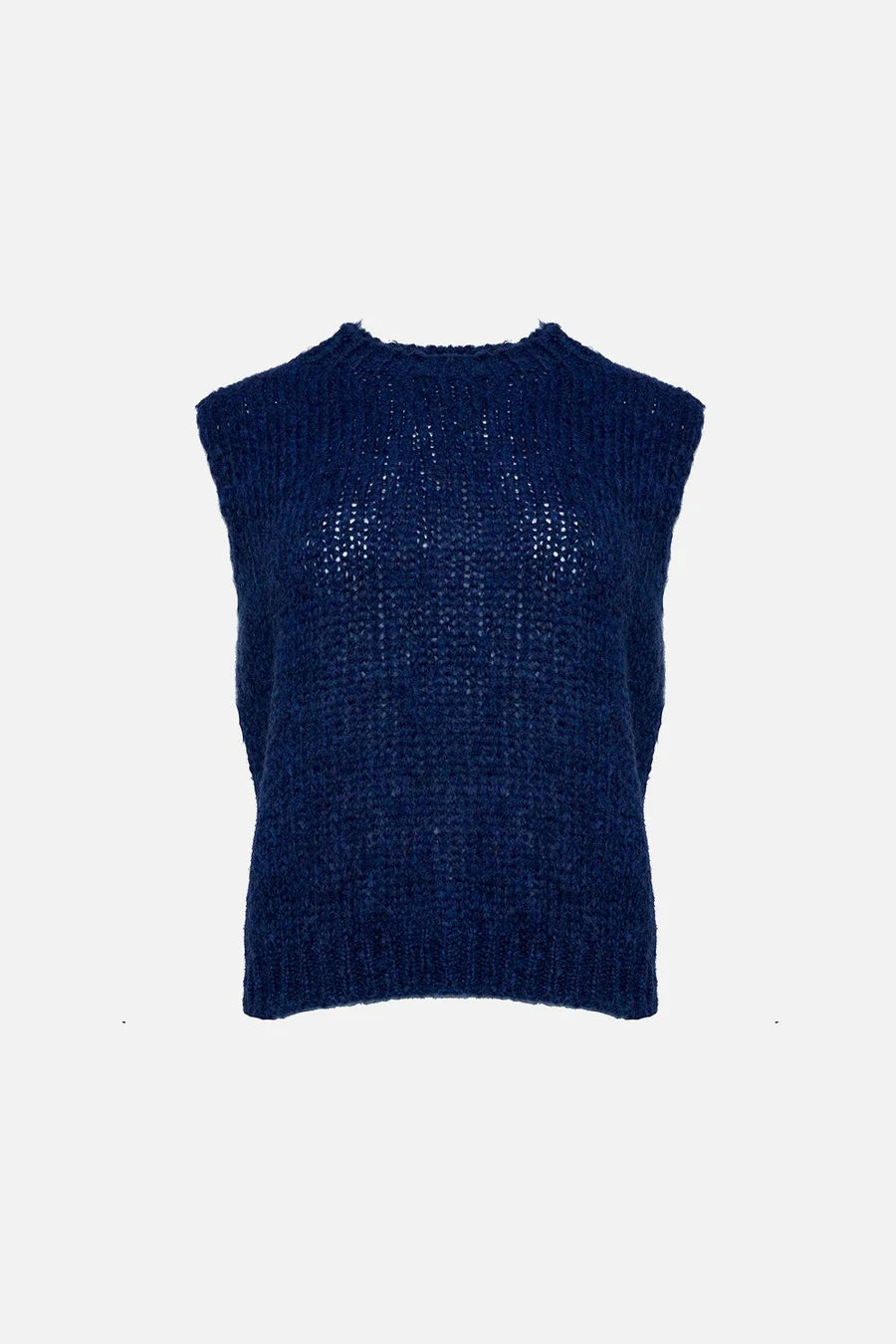 Kala Knit Vest Navy