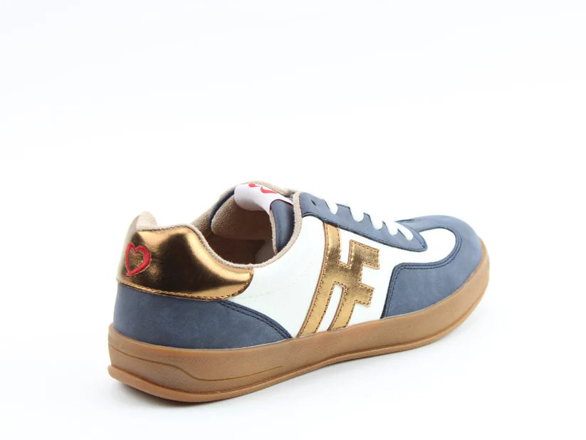 Madison Trainers - Navy/White/Bronze