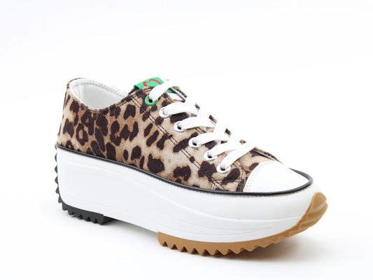Strata Trainers - Brown Cheetah