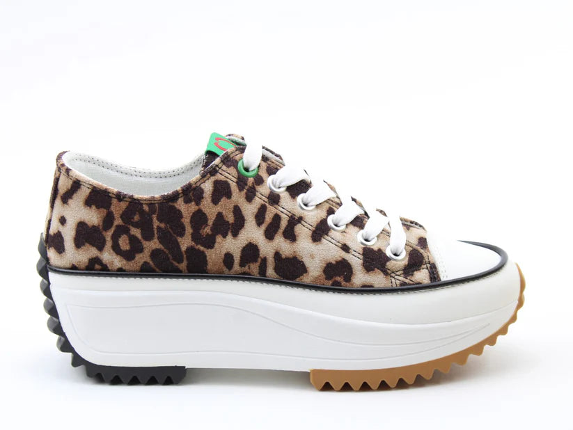 Strata Trainers - Brown Cheetah