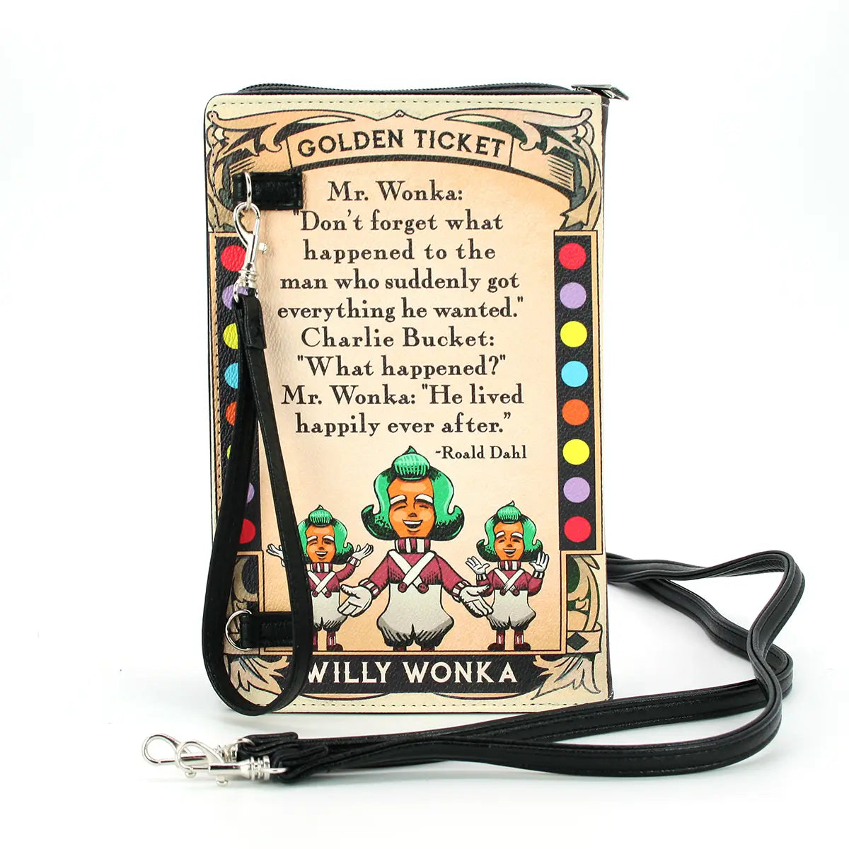 Charlie and the Chocolate Factory Book Clutch Bag