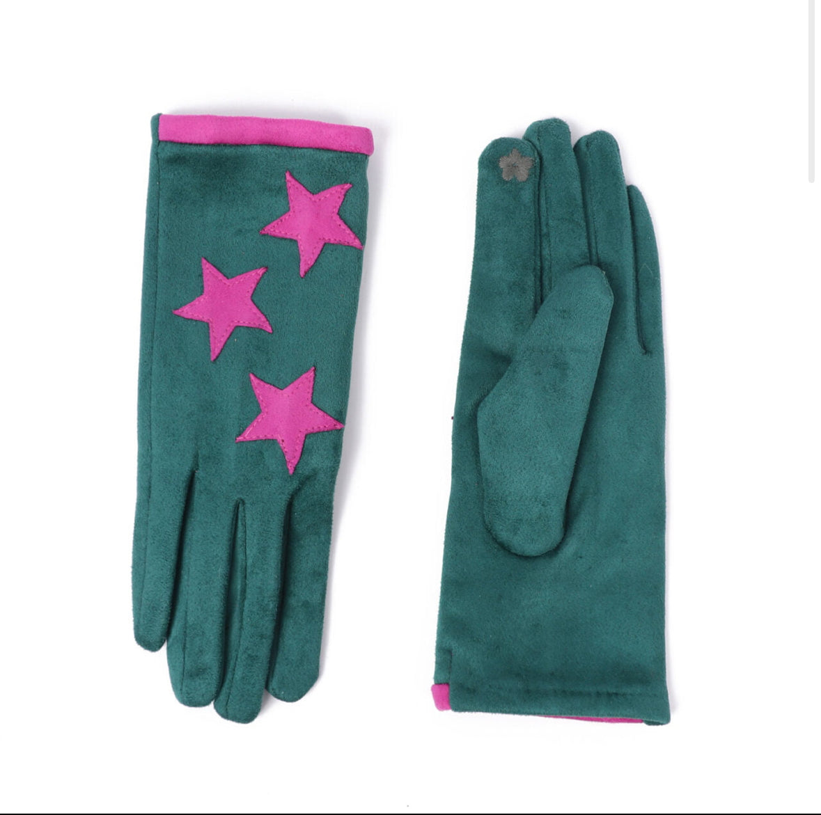 Gloves with Star Detail