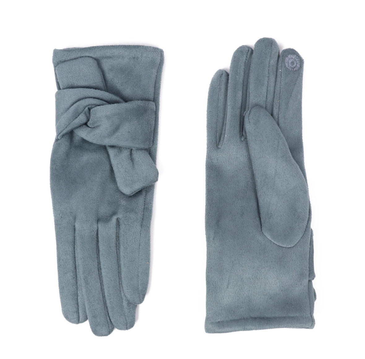 Gloves with Tie Detail
