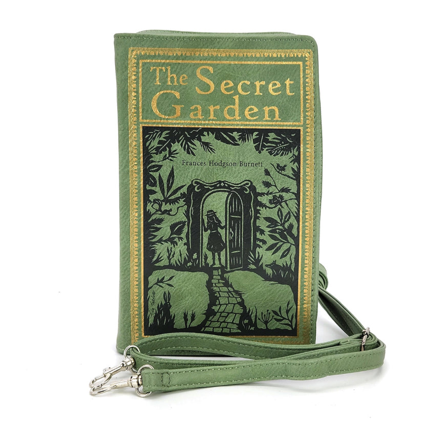 The Secret Garden Vintage Book Clutch Bag