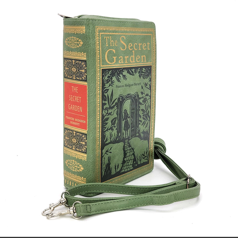 The Secret Garden Vintage Book Clutch Bag