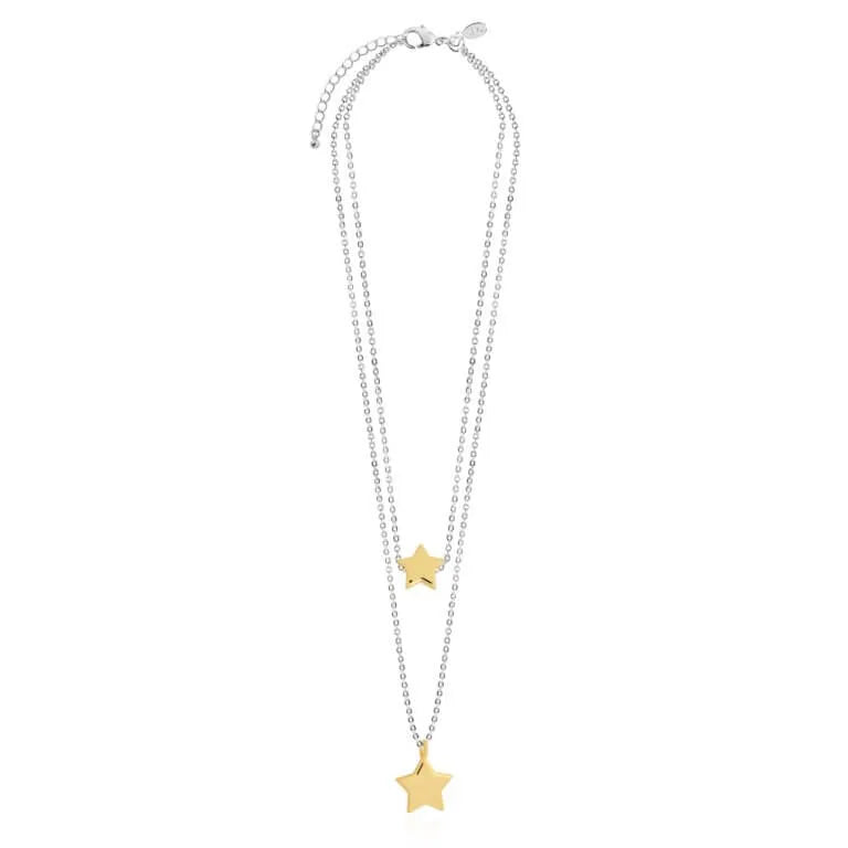 Luella Double Star Necklace