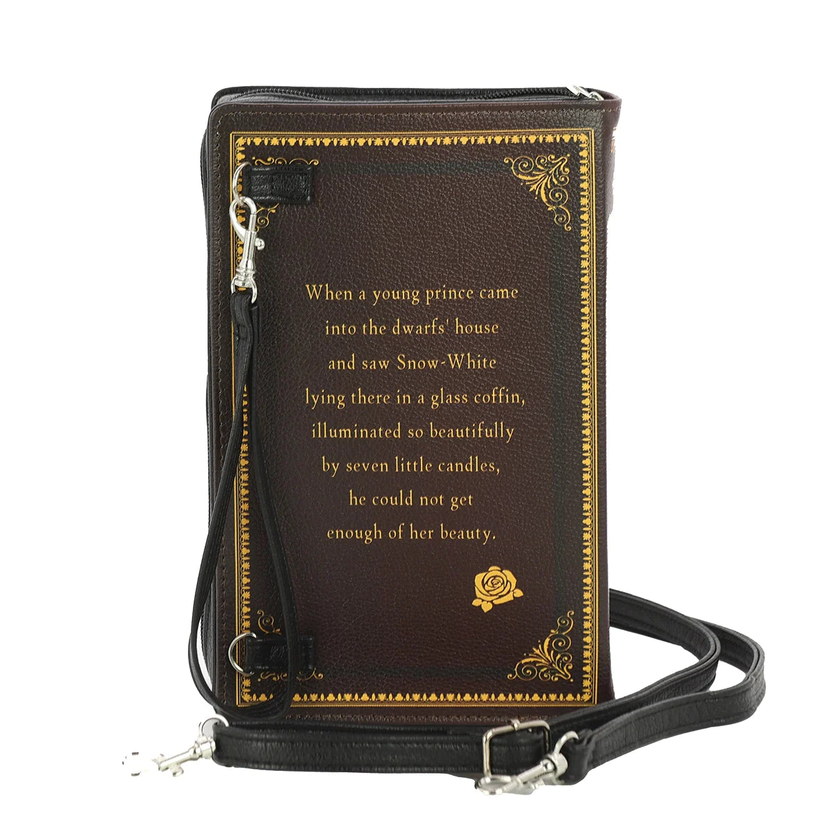 Snow White Vintage Book Clutch Bag