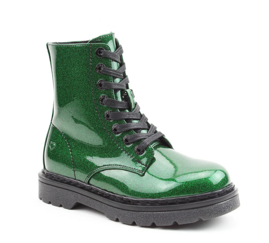 Justina Emerald Glitter