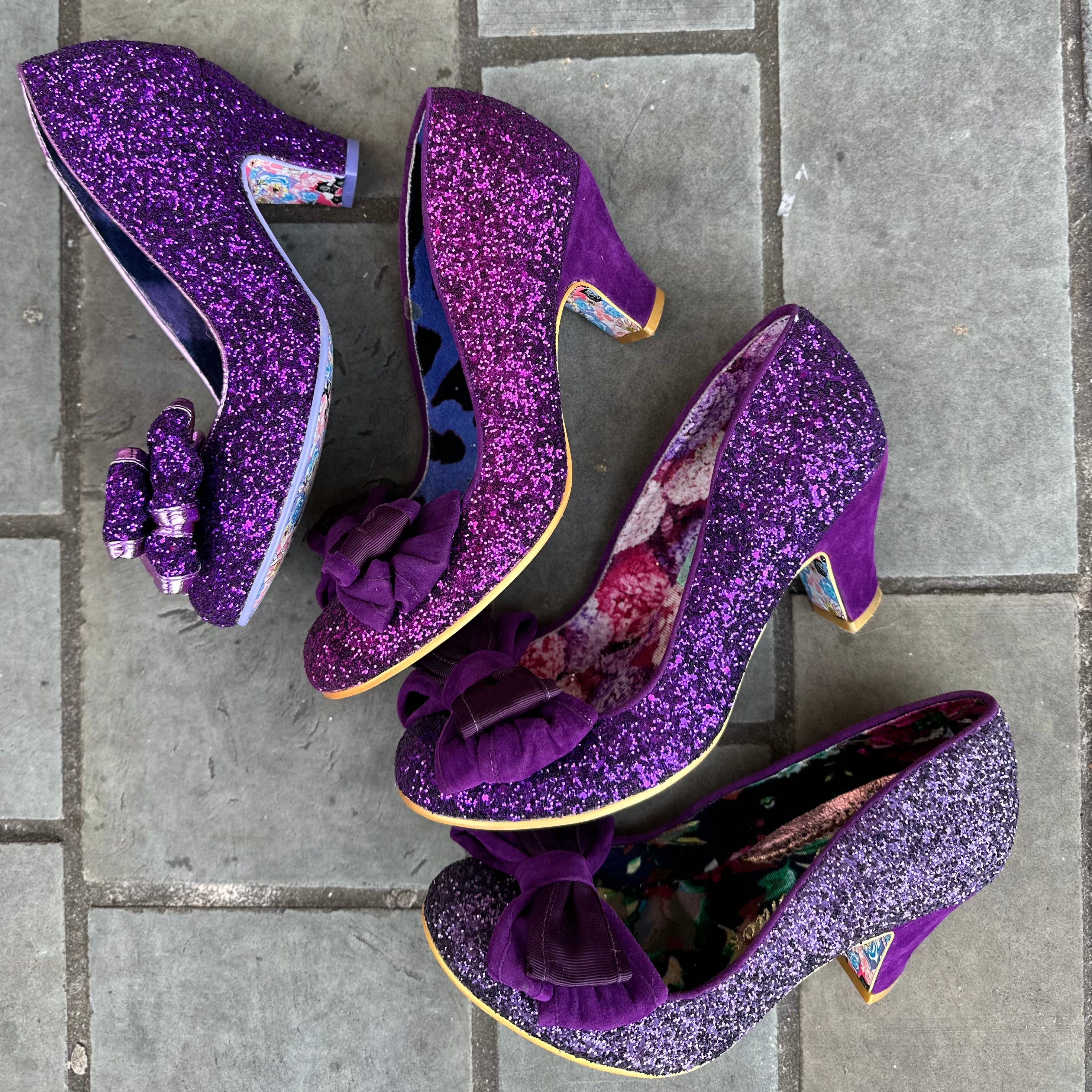 Irregular choice cheap purple shoes