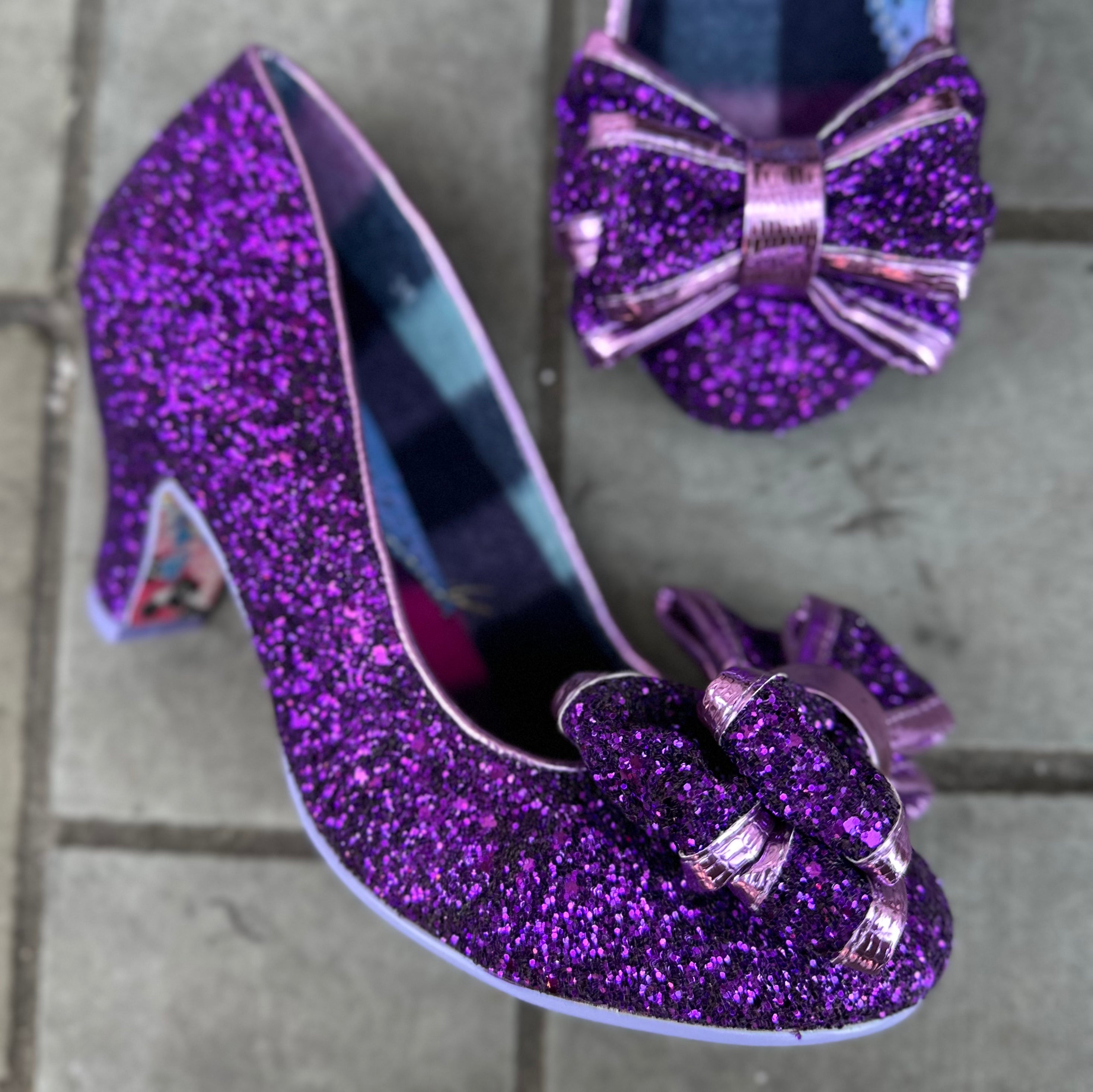 Irregular choice ban hot sale joe glitter