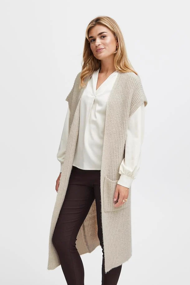 Frbeverly Knitted Waistcoat Lottie s Atik